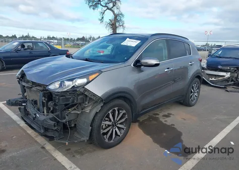 2019 Kia Sportage Ex из США, поврежденный, VIN KNDPN3AC5K7512602